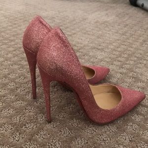 Christian Louboutin So Kate Glitter Pink